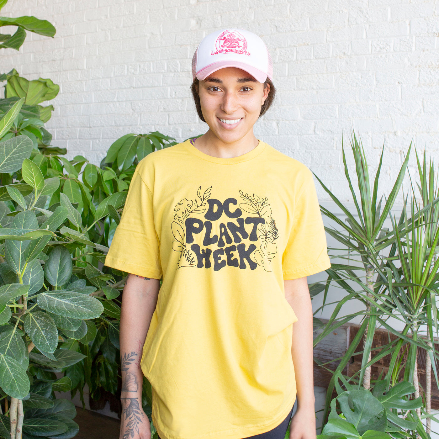 Marigold Yellow DC Plant Week Tee