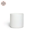 White Cylinder Planter