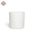 White Cylinder Planter