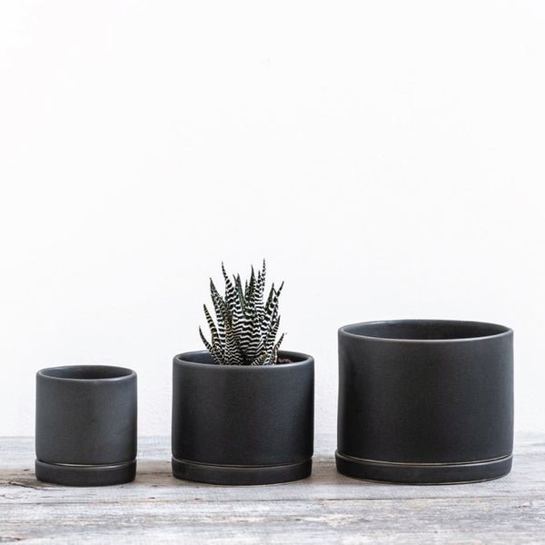 Charcoal Handmade Ceramic Planter