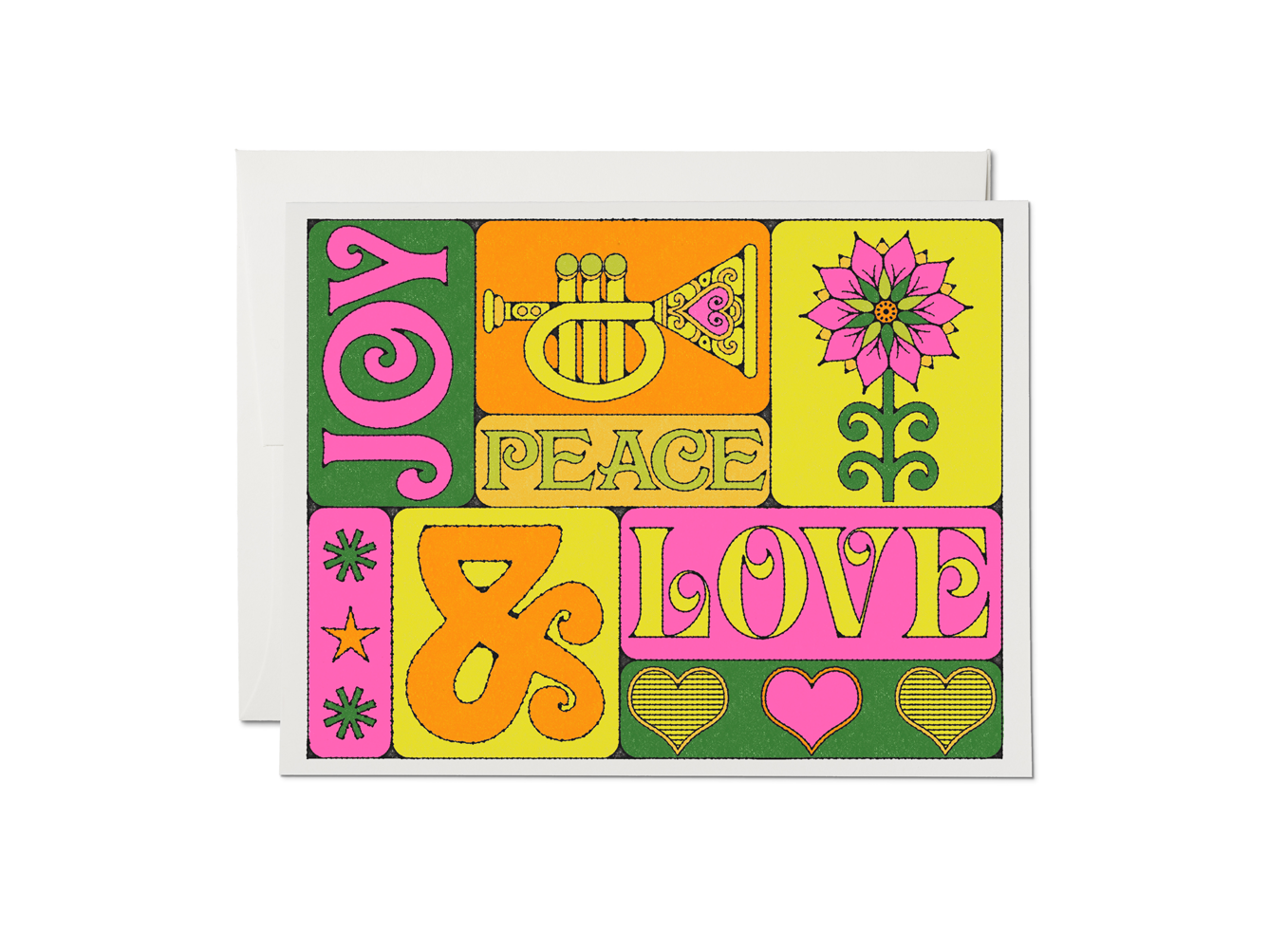Peace Love Joy Card